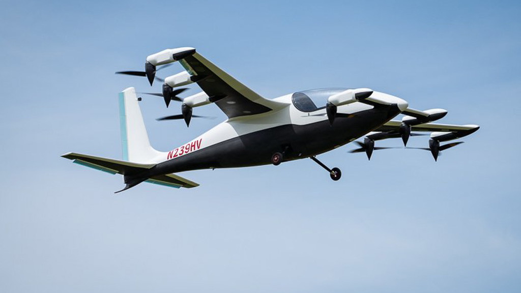 Kittyhawk Heaviside flying taxi prototype