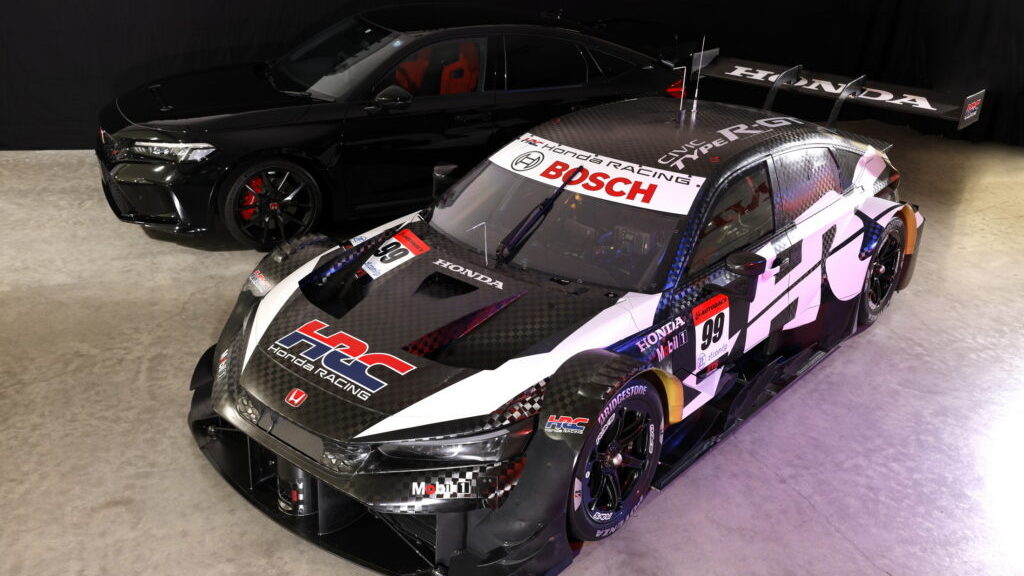 Honda Civic Type RGT prepares for Super GT series