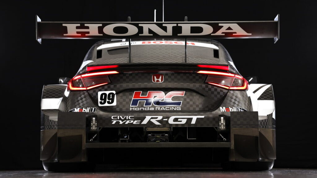 2023 Honda Civic Type R-GT race car for Super GT series