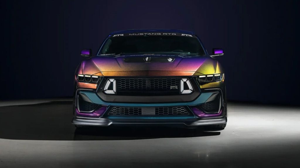 2024 Ford Mustang RTR with Mystichrome paint finish