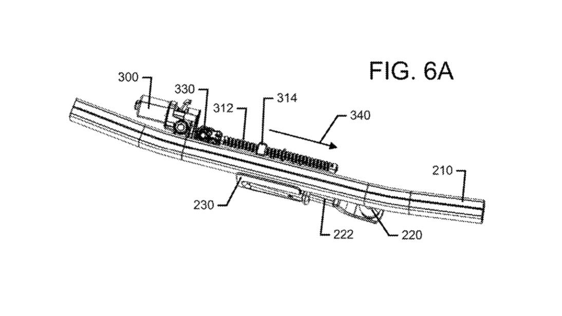 Ford pivoting trailer hitch patent image