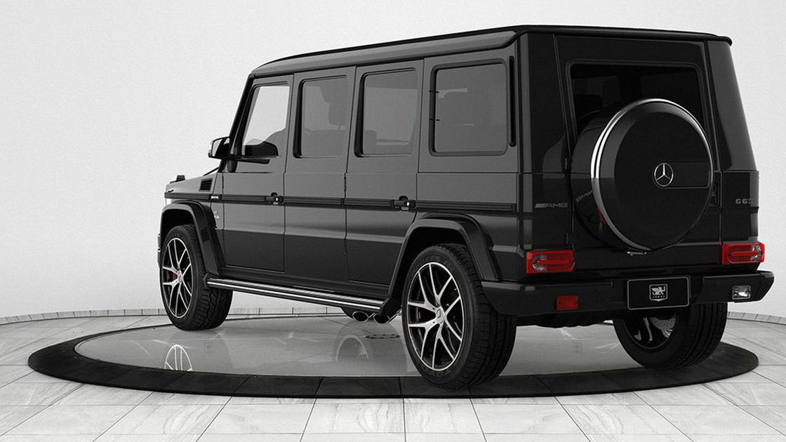 INKAS Mercedes-AMG G63 armored limo