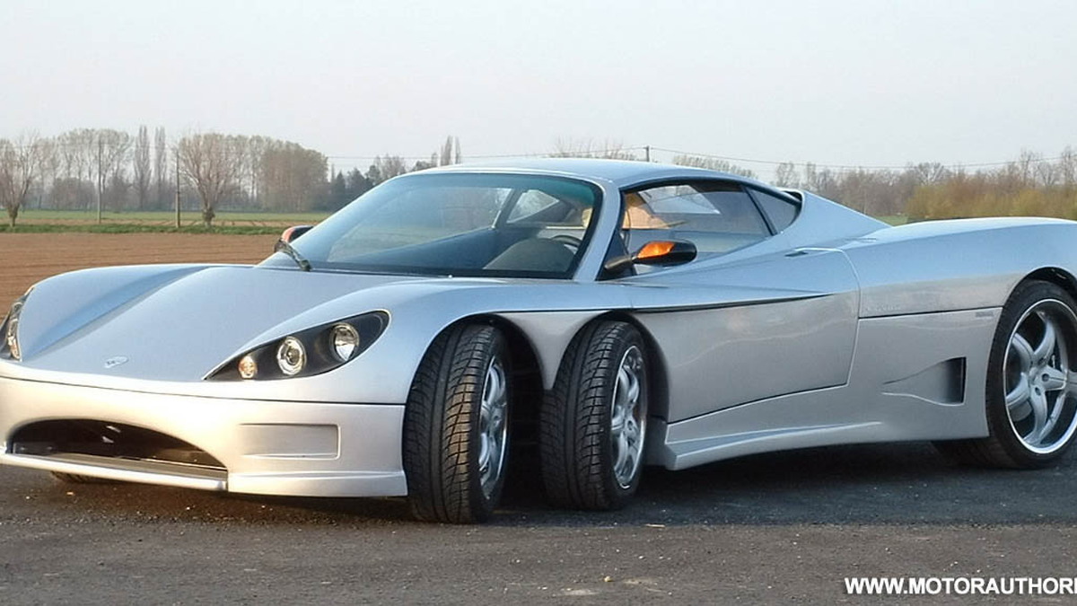 Covini C6w Six Wheel Supercar To Enter Production In 2009