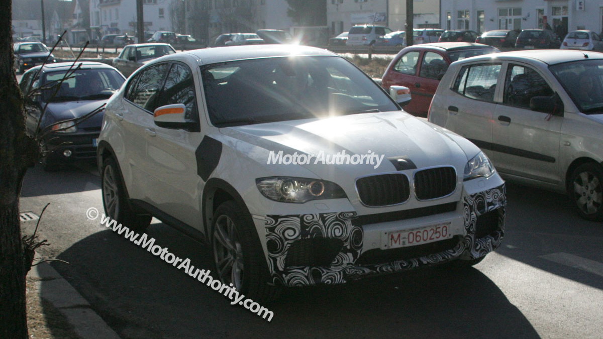 2010 BMW X6 M spy shots