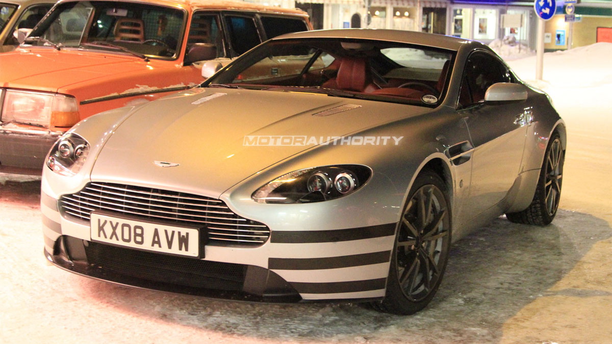 Spy Shots: Aston Martin Vantage facelift