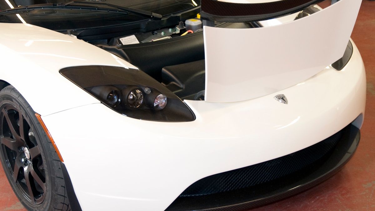 Tesla Roadster Sport at Boulder, Colorado Dealership