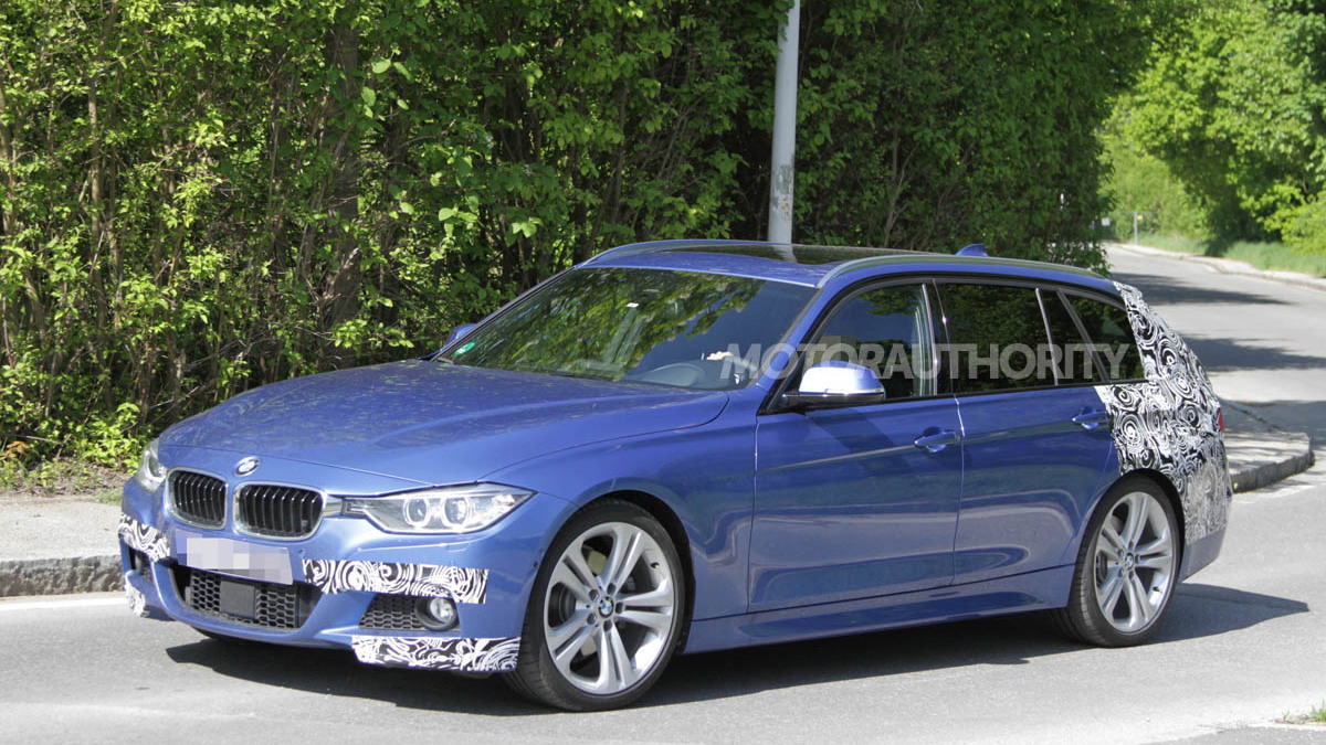 2013 BMW 3-Series Touring (Sport Wagon) with M Sport package spy shots
