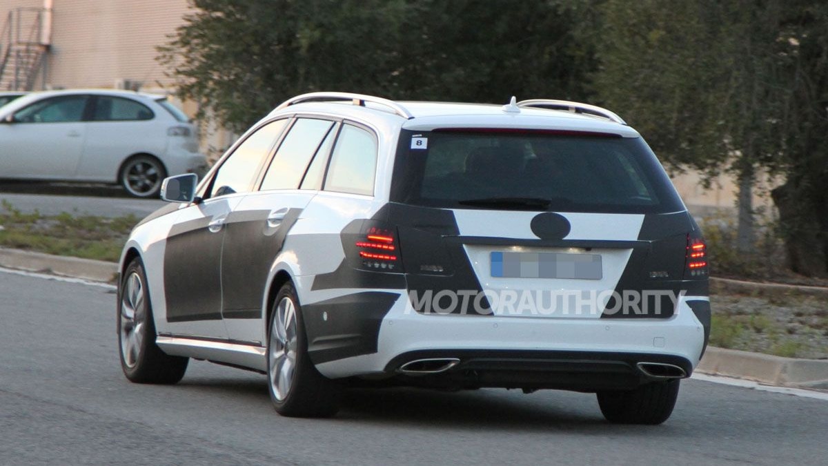 2014 Mercedes-Benz E Class Wagon spy shots