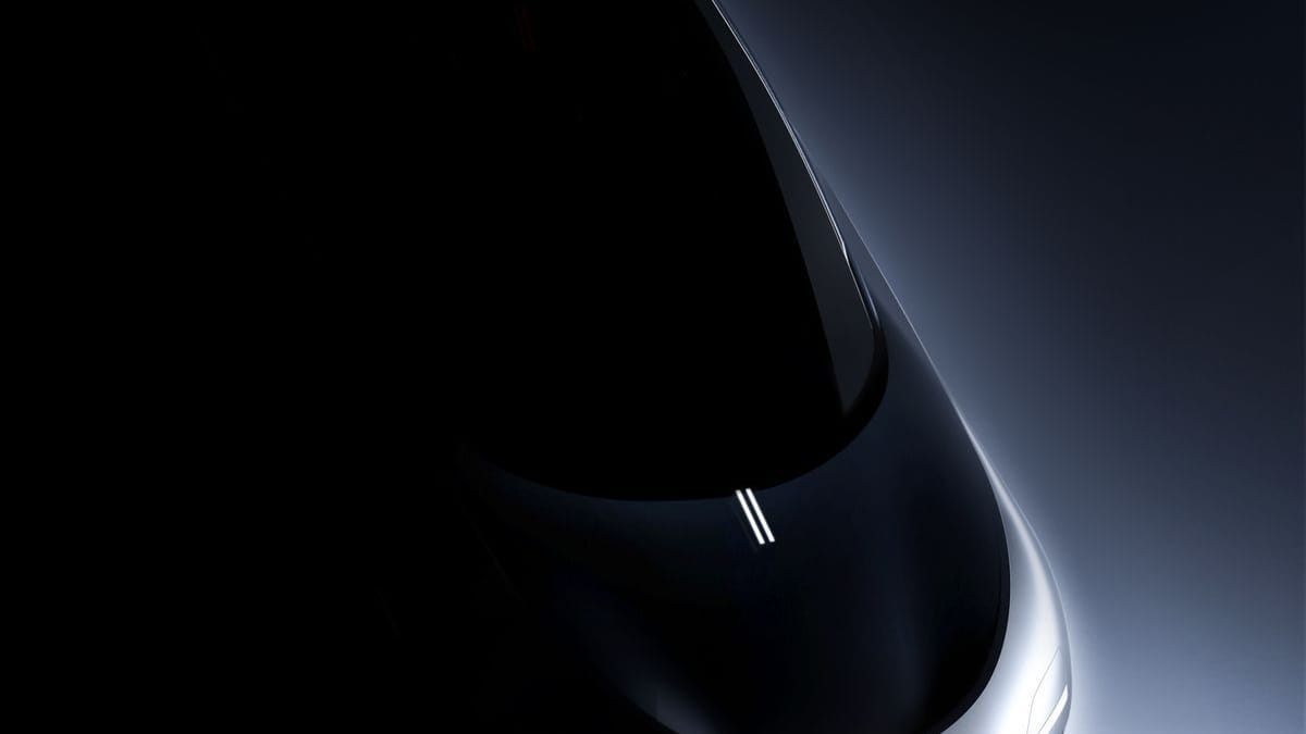 Teaser for Karma GT-UV Design Study debuting during 2024 Monterey Car Week