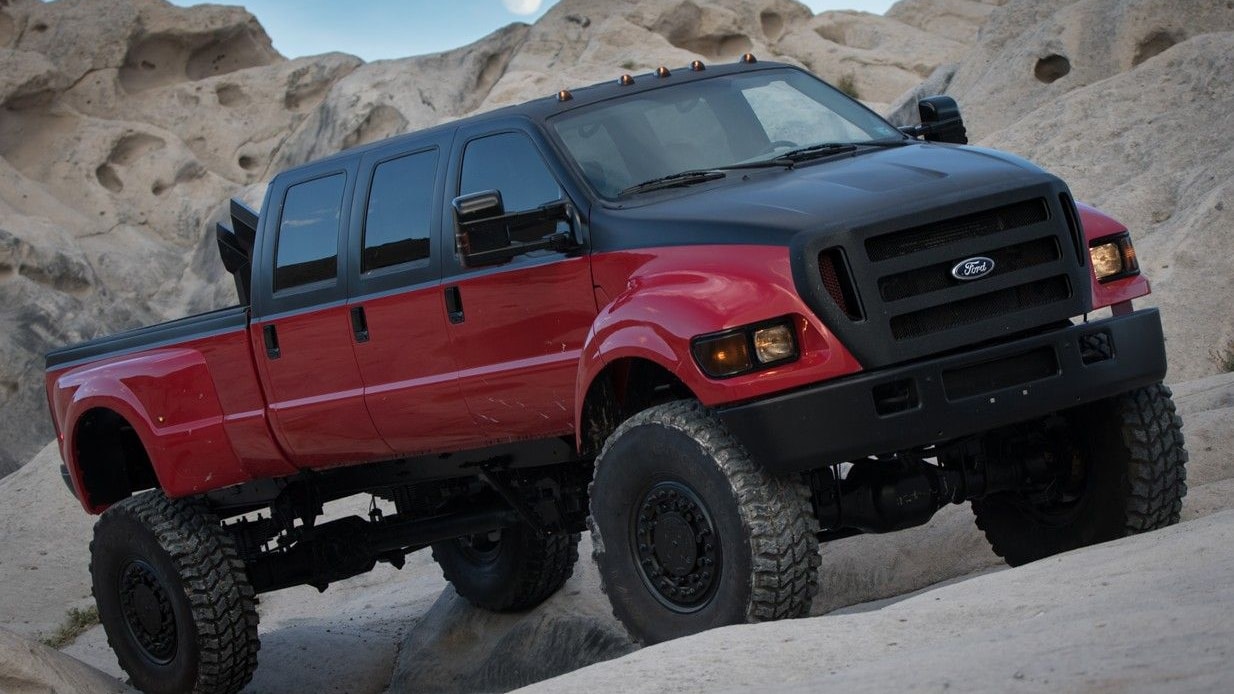 Modified Ford F-650 featured on "Diesel Brothers" (Photo by DieselSellerz.com)