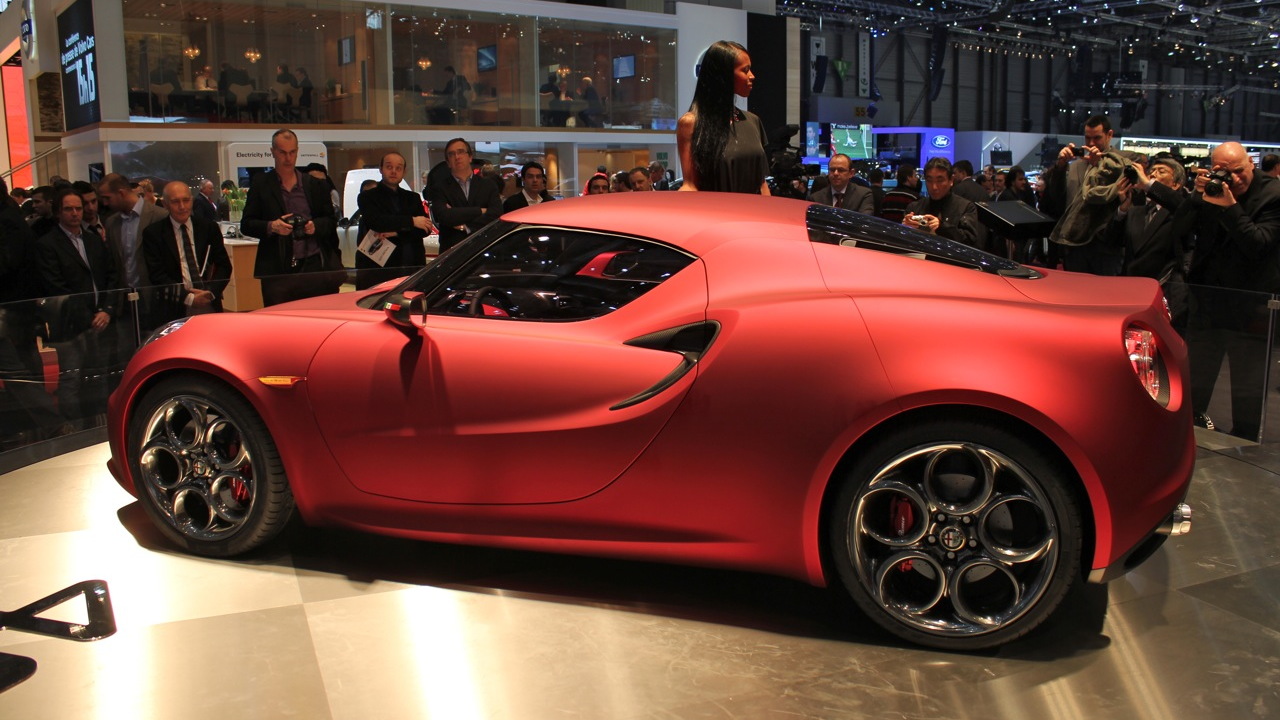 2011 Alfa Romeo 4C Concept live photos