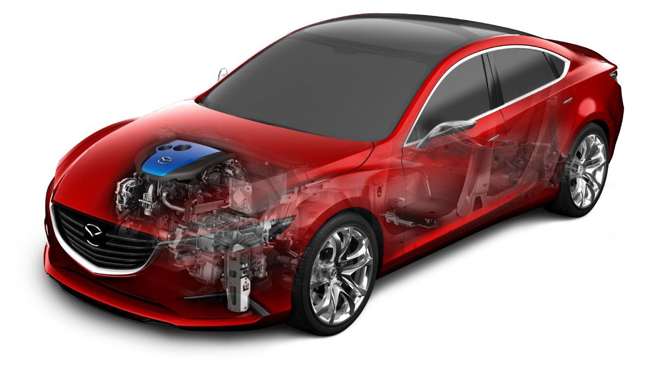 Mazda i-ELOOP capacitor-based regenerative braking technology