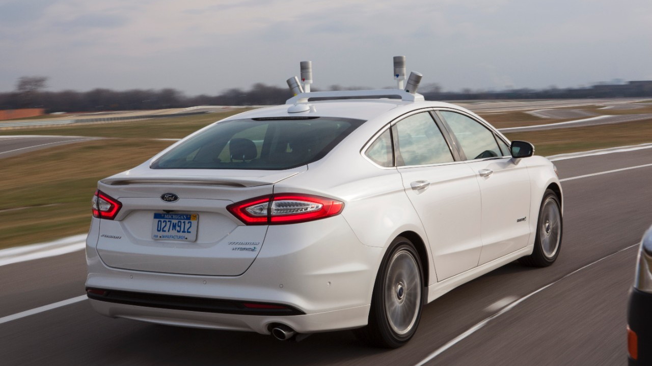 Ford Fusion Hybrid automated driving research vehicle