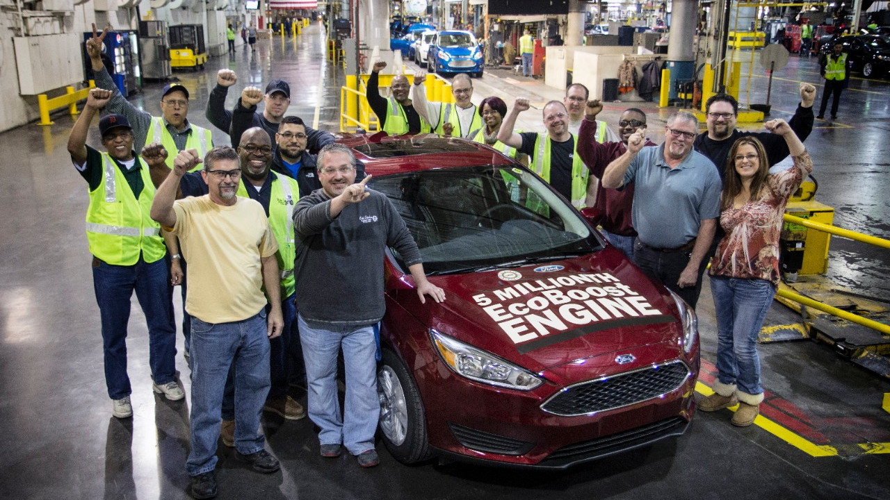 Ford's 5-millionth EcoBoost-equipped vehicle