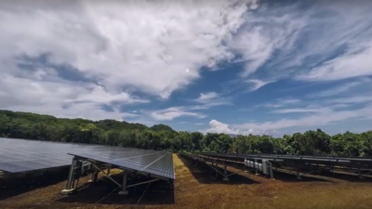 Tesla and SolarCity Ta'u renewable energy project screenshot