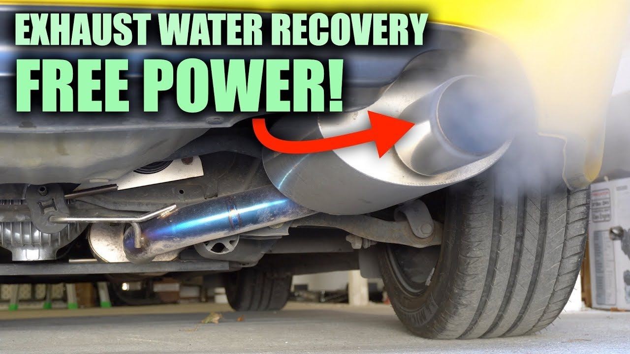 Exhaust water recovery system, Engineering Explained