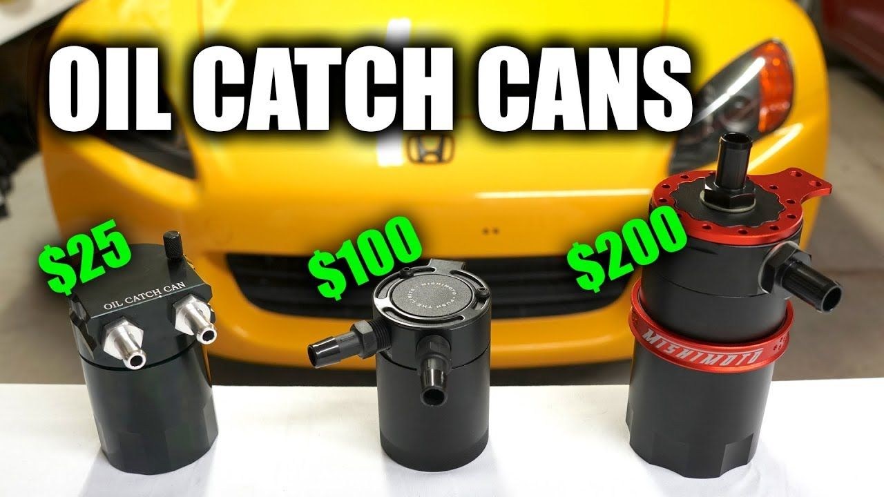 Oil catch cans on Engineering Explained