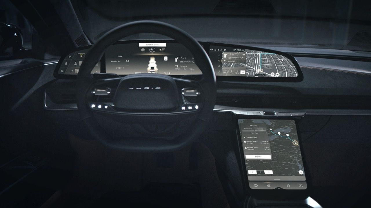 Lucid Air UX 2.0 software update