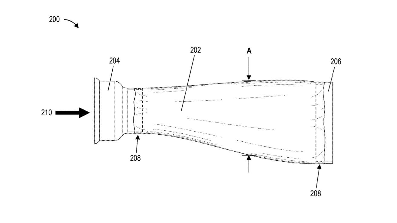 General Motors adaptive air intake patent image