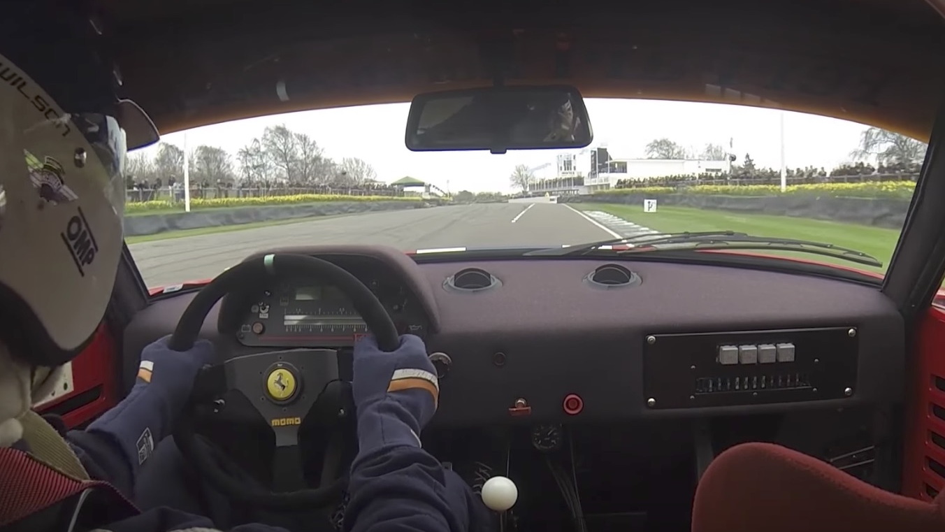 Ferrari F40 LM at Goodwood Members Meeting