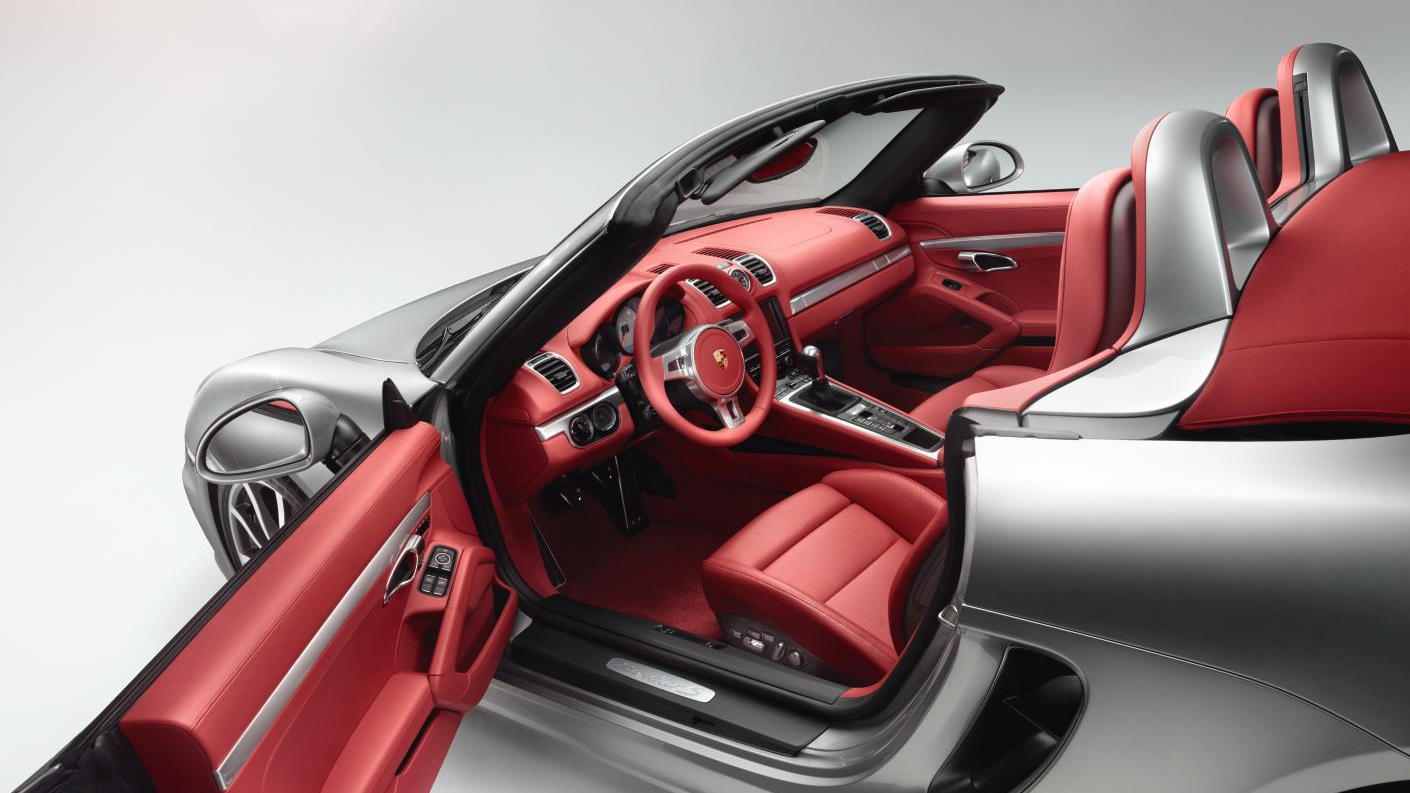 2013 Porsche Boxster interior