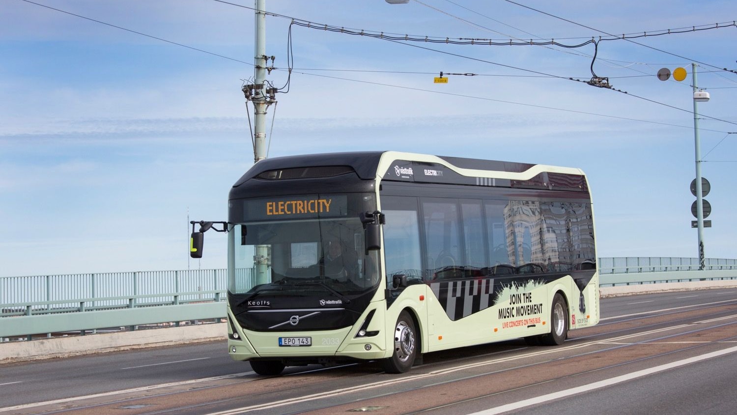 Volvo electric bus