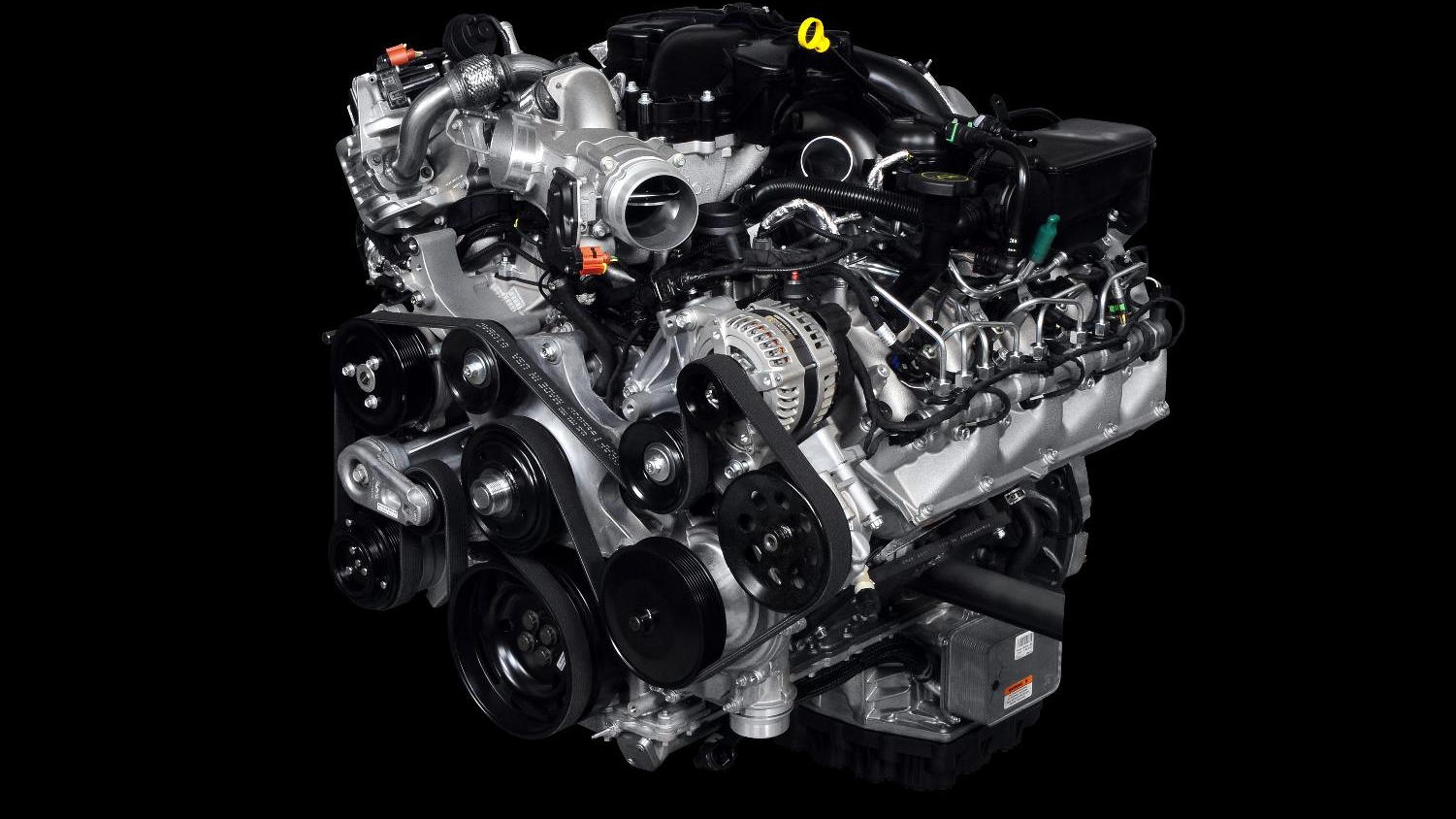 Ford 6.7-liter Power Stroke V-8 diesel engine, to be fitted to 2011 F-Series Super Duty pickups 