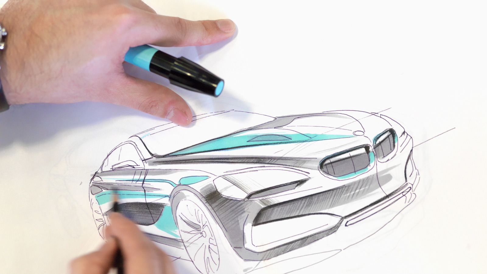 BMW Concept Gran Coupe design process