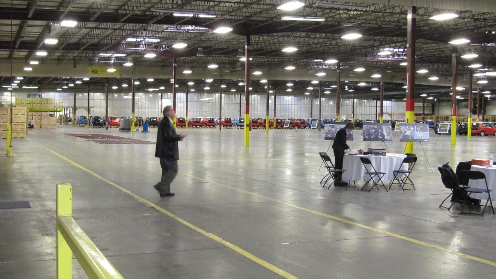 Assembly of Think City electric cars, Elkhart, Indiana, Jan 2011