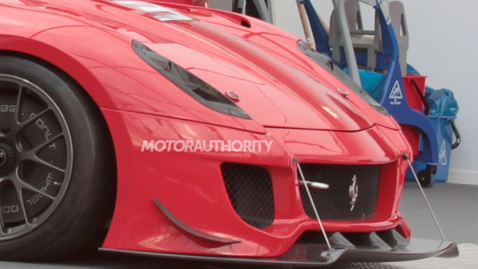 Ferrari 599XX Evolution spy shots