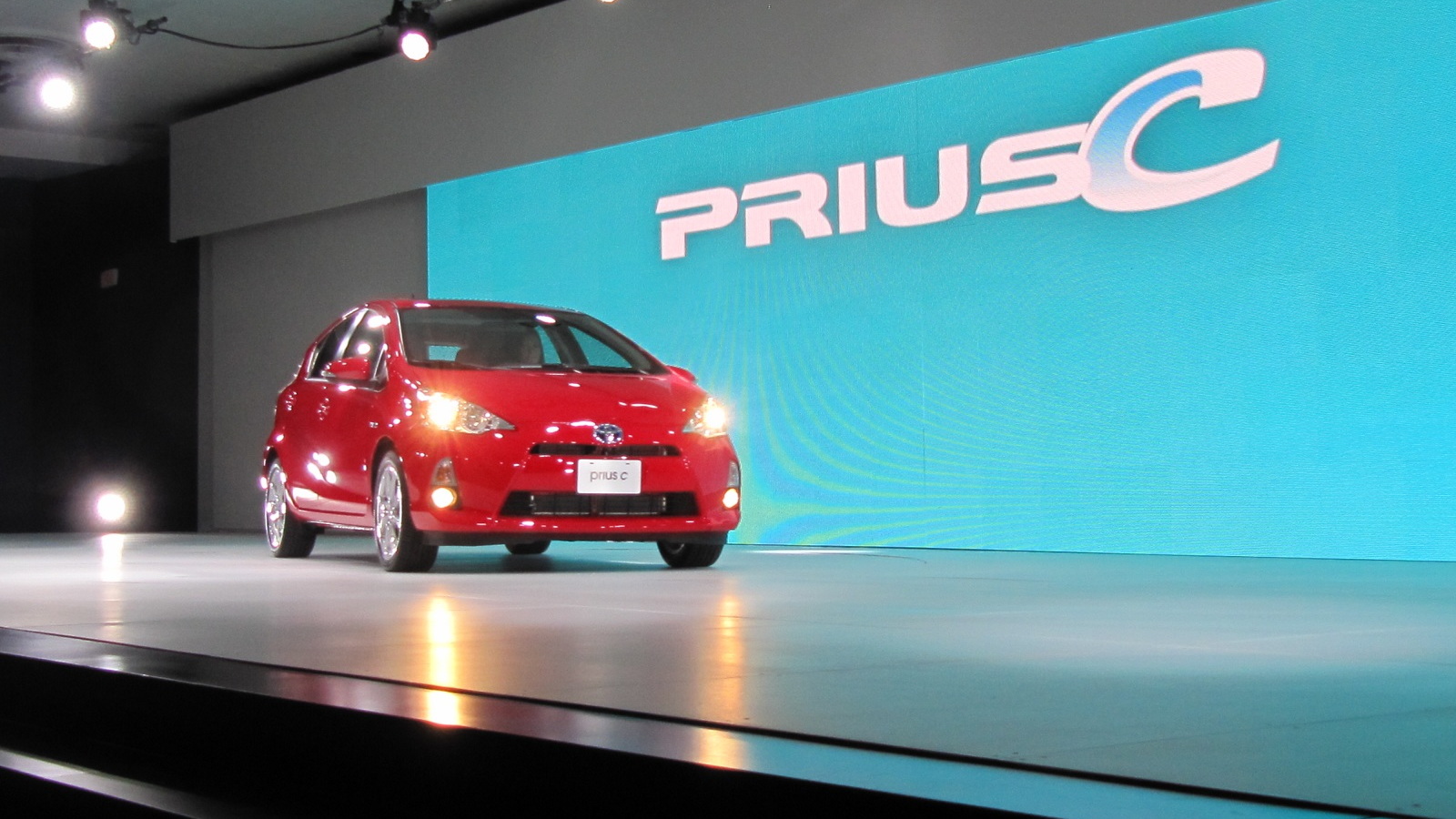2012 Toyota Prius C launch, Detroit Auto Show