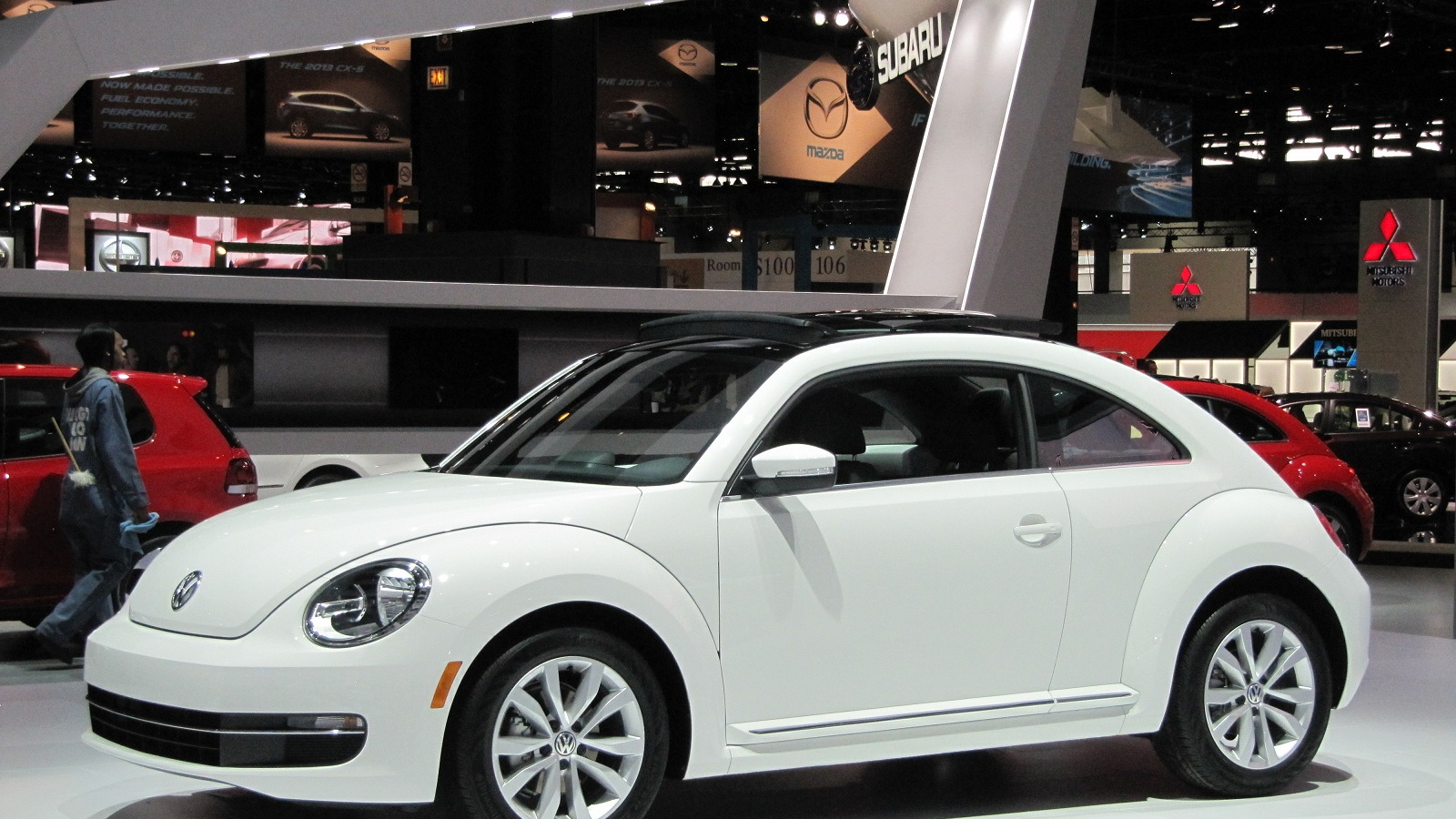 2013 Volkswagen Beetle TDI, Chicago Auto Show, Feb 2012