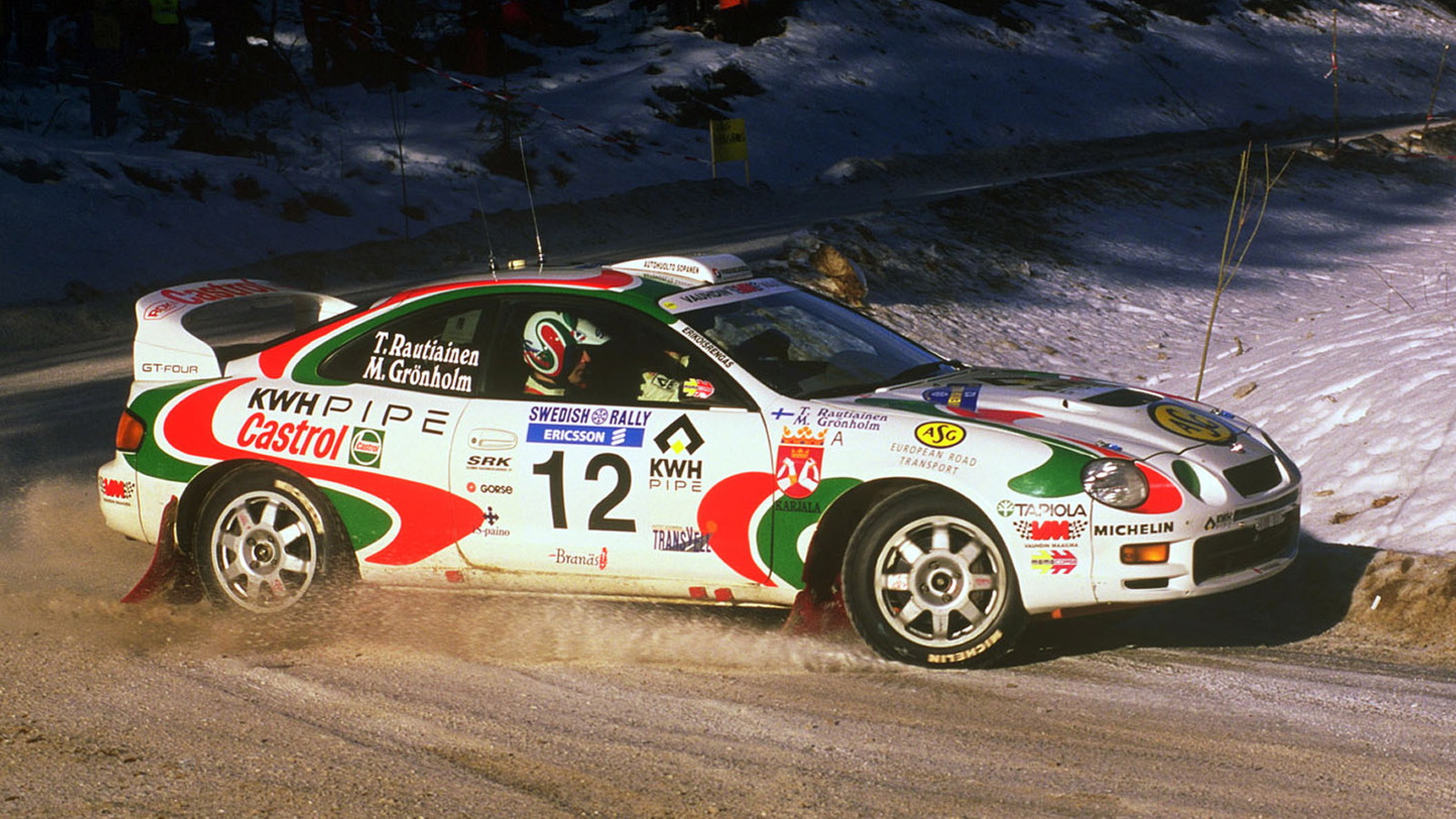 1997 Toyota Celica WRC rally car