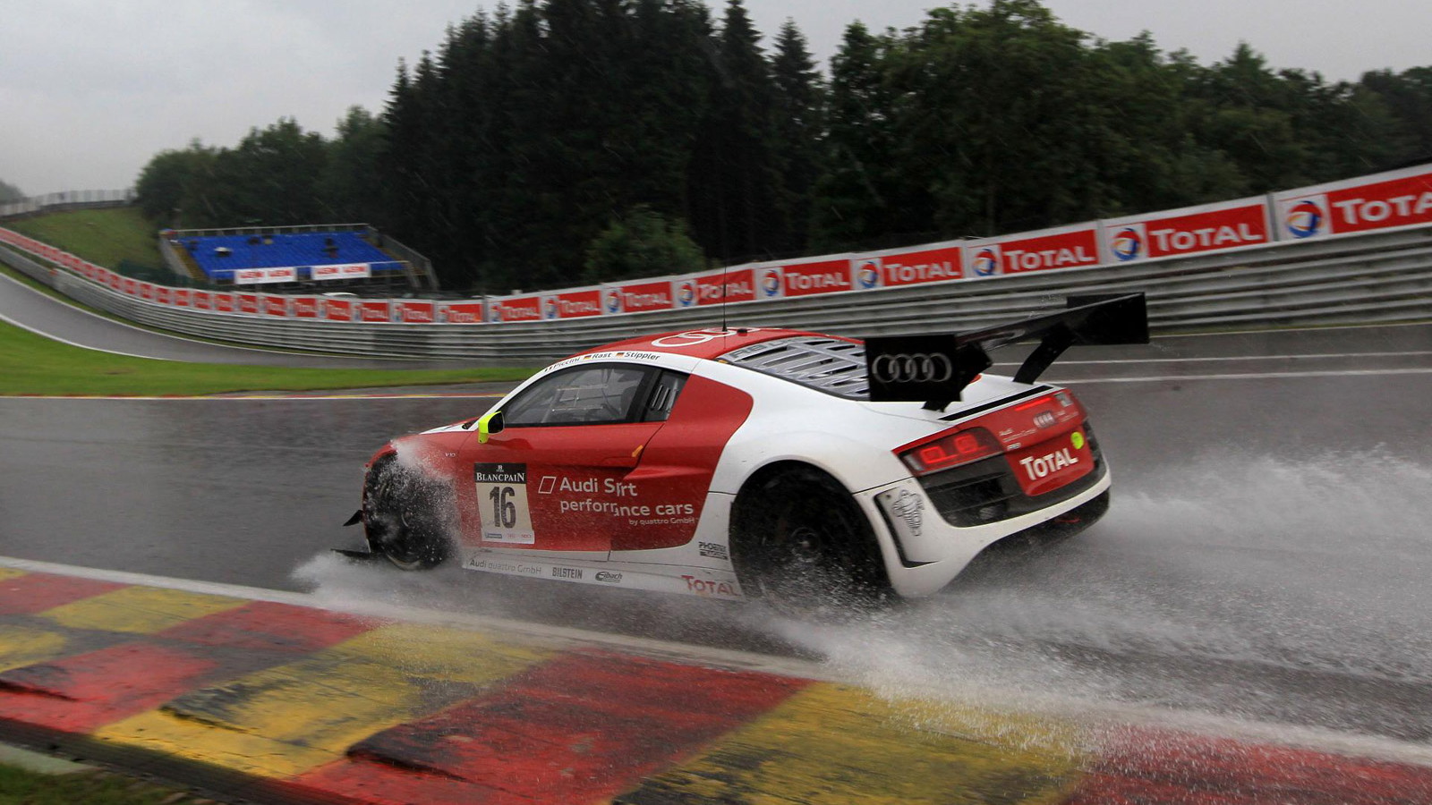 Audi at the 2012 Spa 24 Hours endurance race