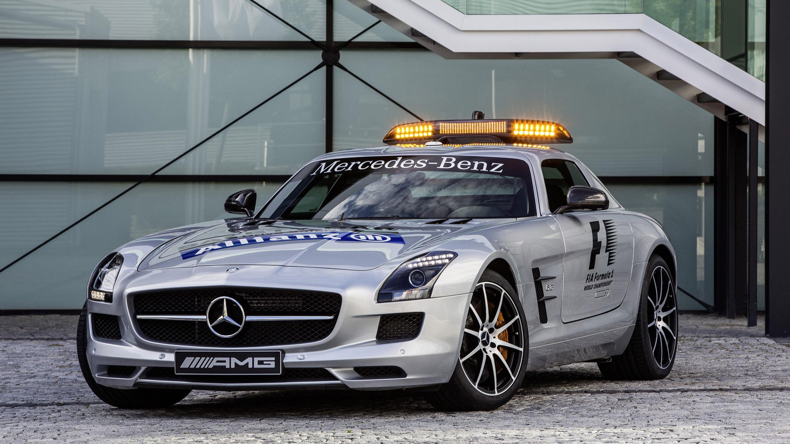 Mercedes-Benz SLS AMG GT is the official safety car for the 2012 Formula 1 season