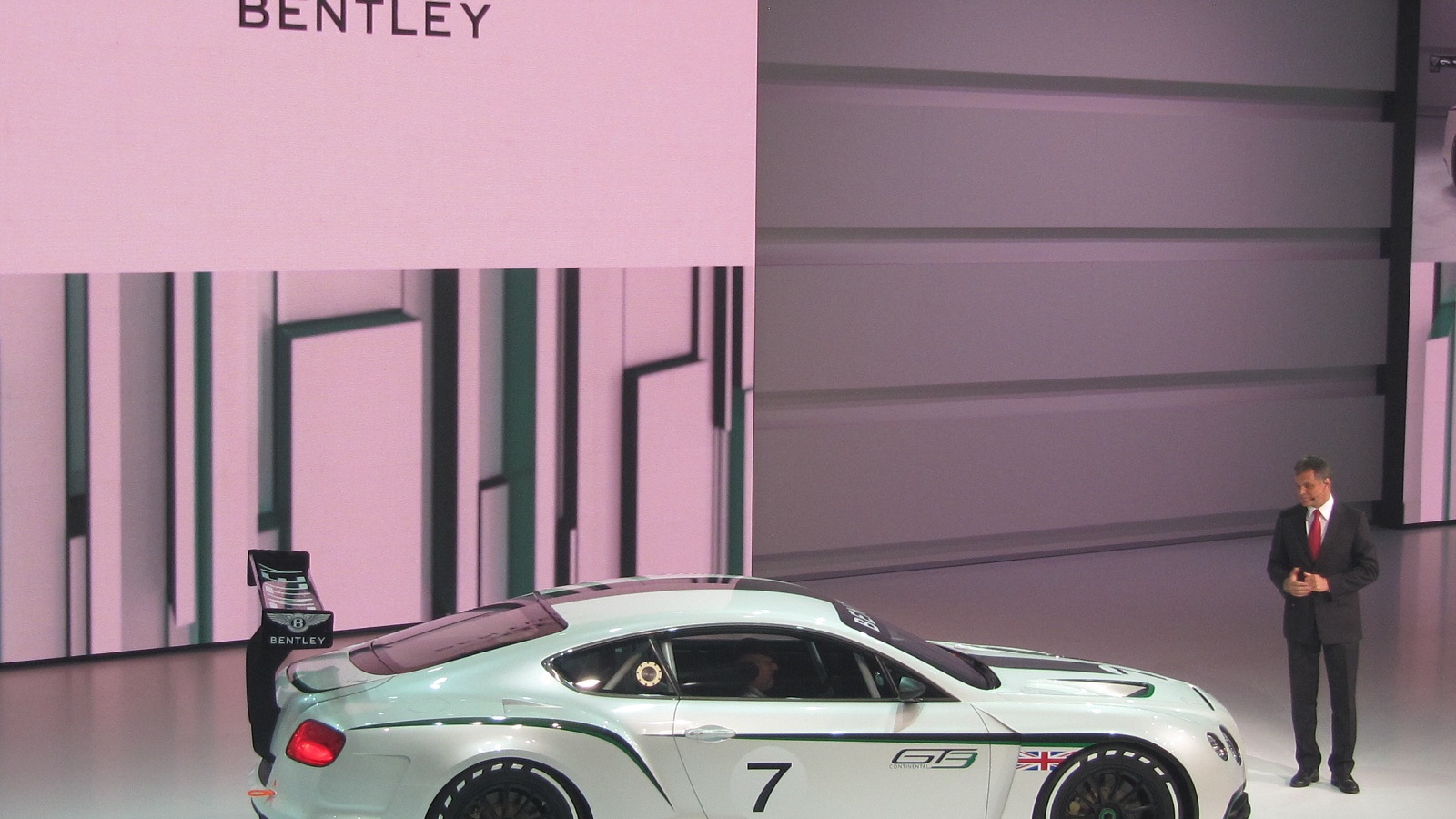 Bentley Continental GT3 concept, Paris Motor Show preview, Sep 2012