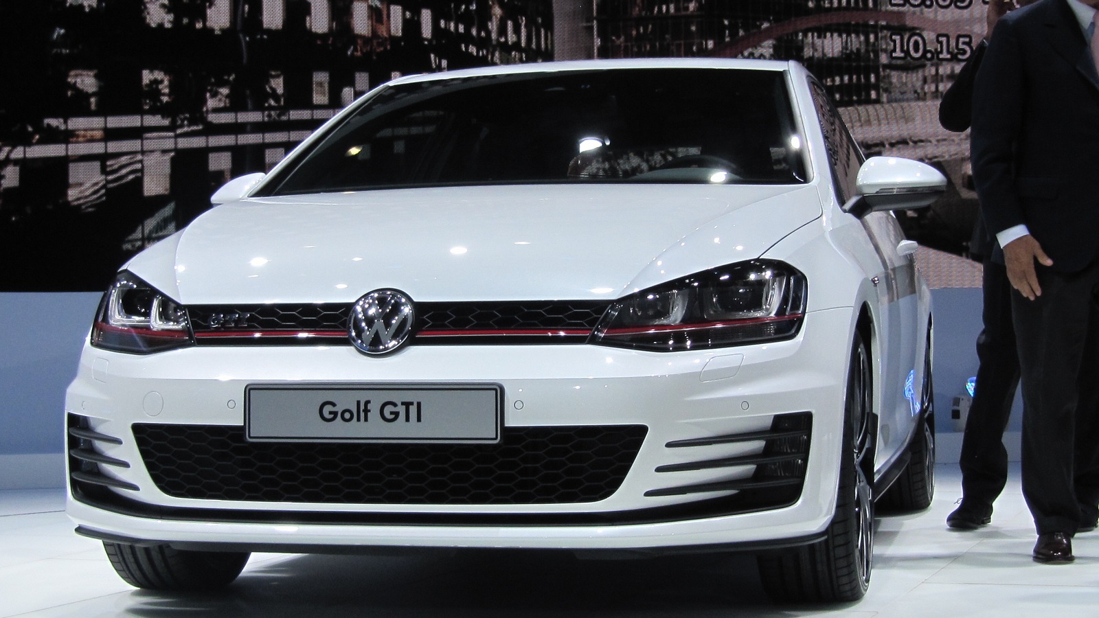 Volkswagen GTI 'concept' launch at Paris Motor Show, September 2012