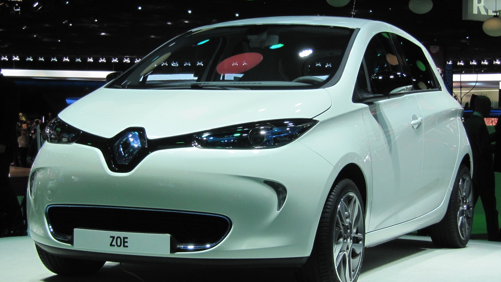 2013 Renault Zoe electric car (European model) at 2012 Paris Auto Show