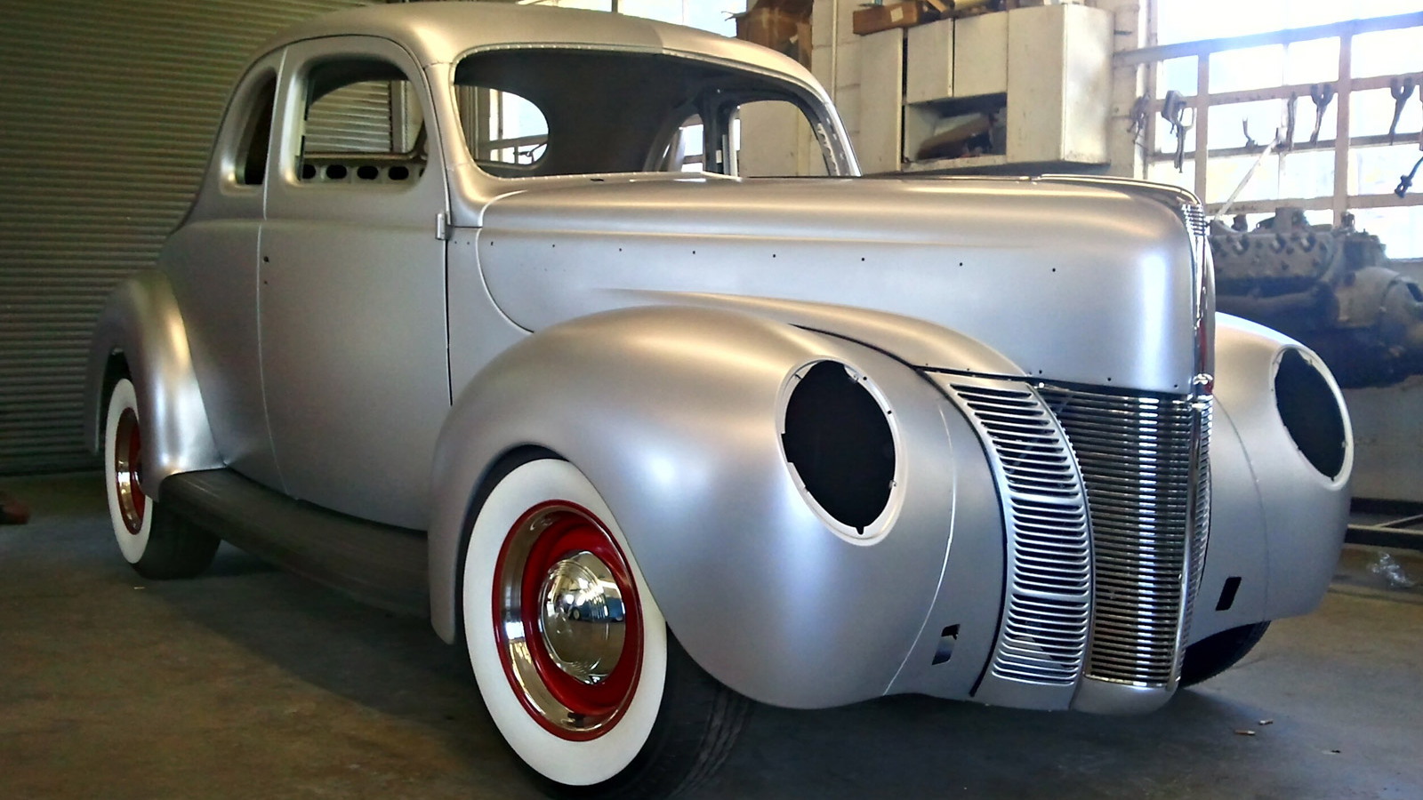 1940 Ford Coupe officially licensed reproduction body shell