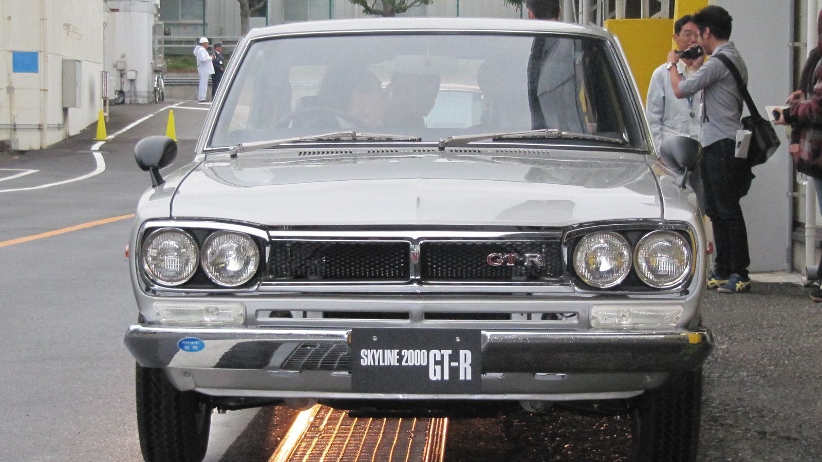 1972 Nissan Skyline 2000 GT-R coupe, Nissan Heritage garage, Zama, Japan