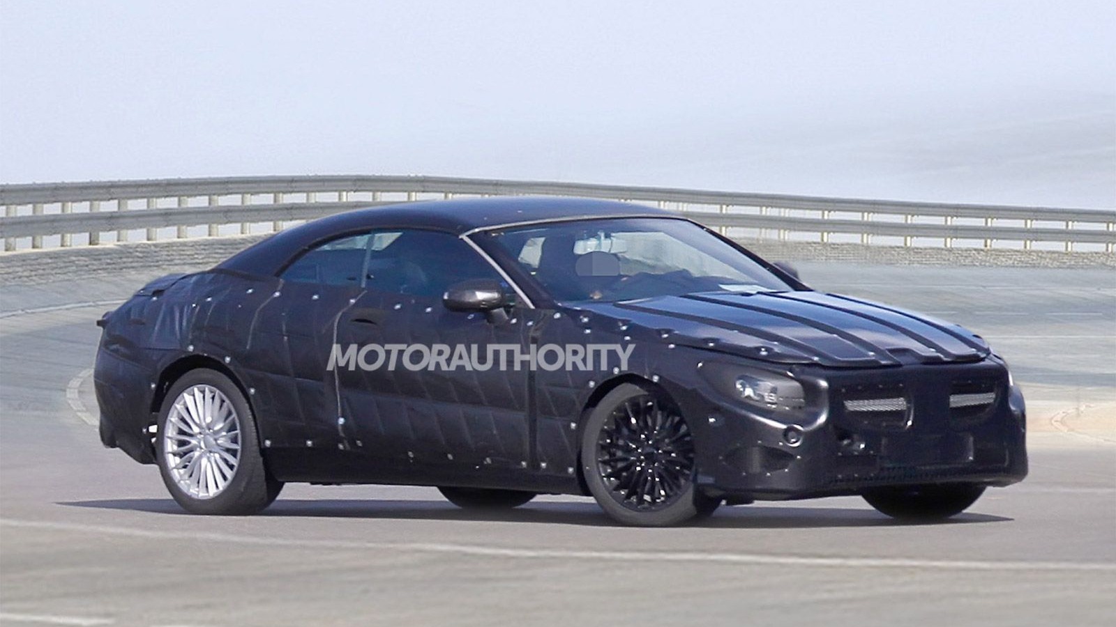 2017 Mercedes-Benz S-Class Cabriolet spy shots - Image via S. Baldauf/SB-Medien