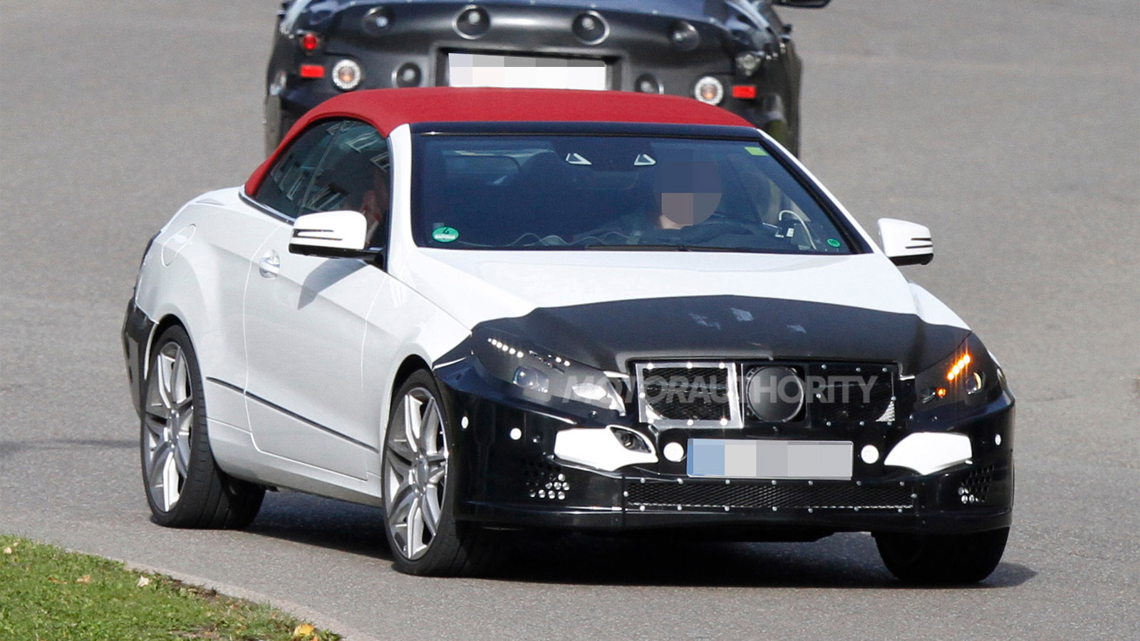 2014 Mercedes-Benz E Class Cabriolet facelift spy shots