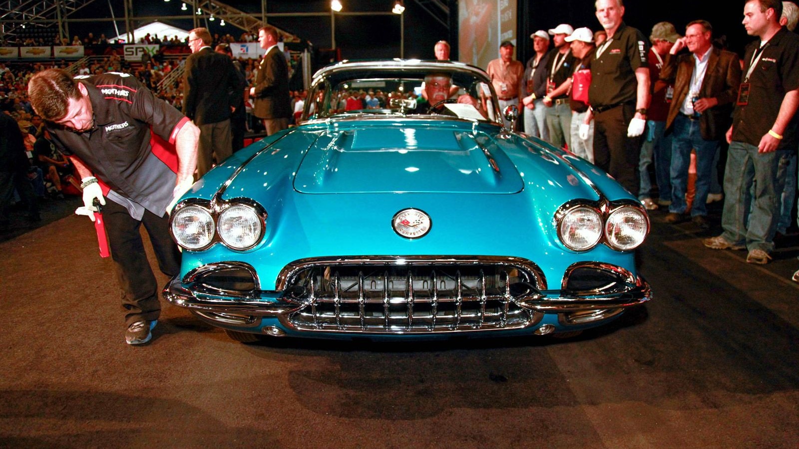 GM CEO Dan Akerson's 1958 Chevrolet Corvette at auction