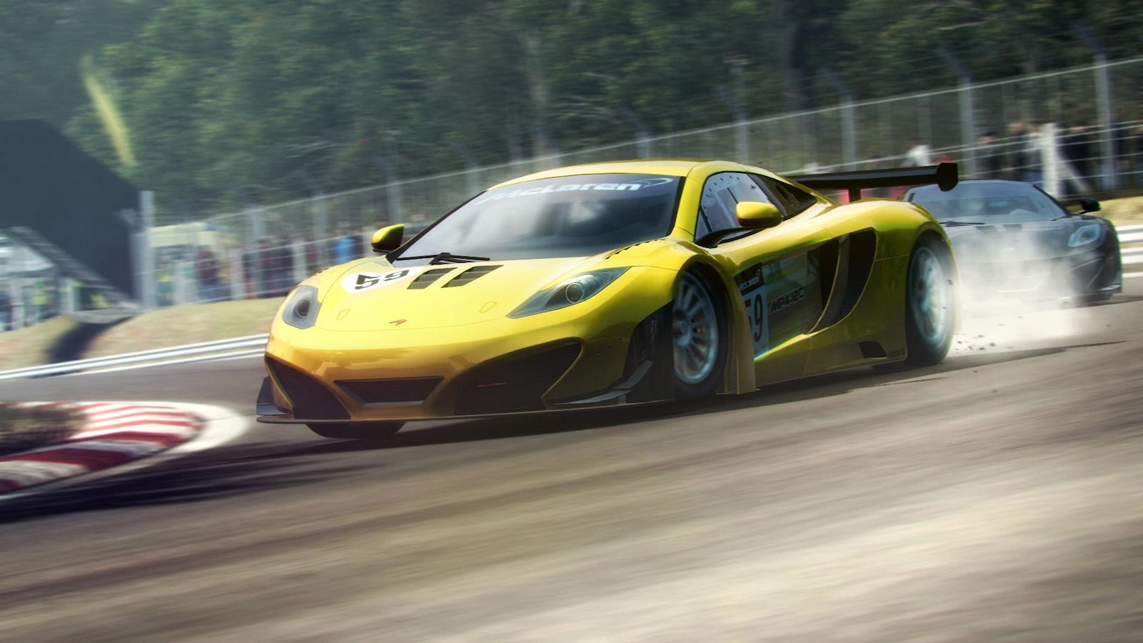 Grid 2's McLaren Racing Pack, available from GameStop