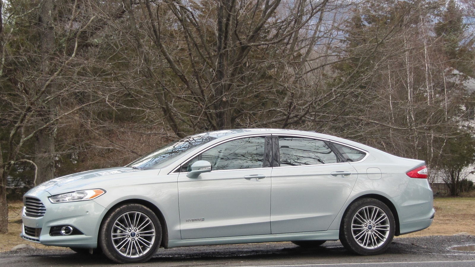 2013 Ford Fusion Hybrid, test drive, Catskill Mountains, NY, Mar 2013
