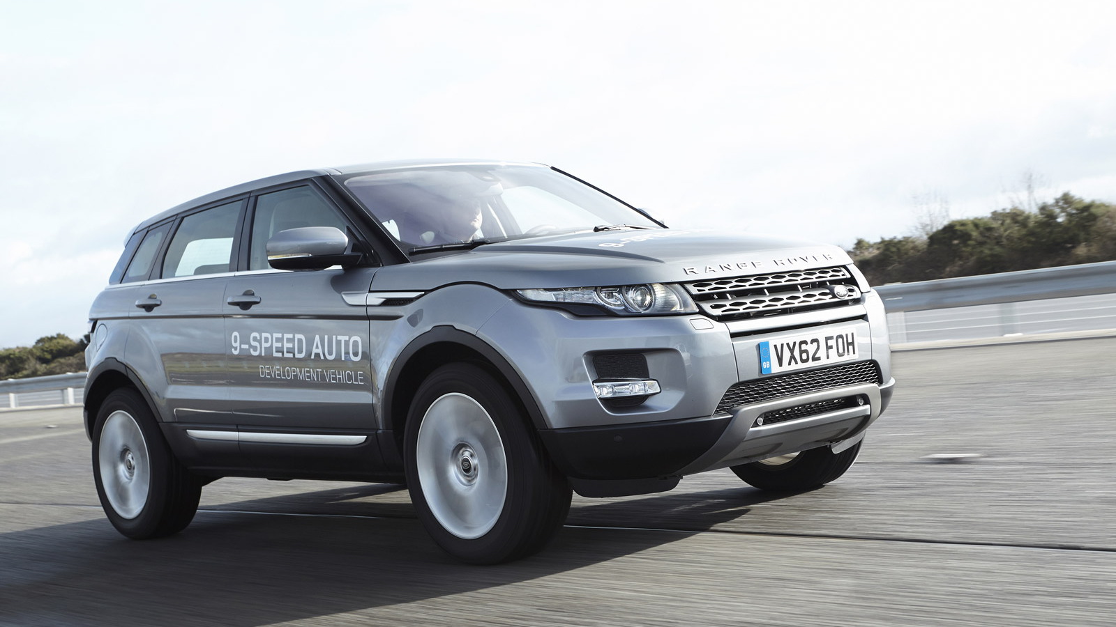 Land Rover Range Rover Evoque fitted with ZF 9HP nine-speed automatic transmission