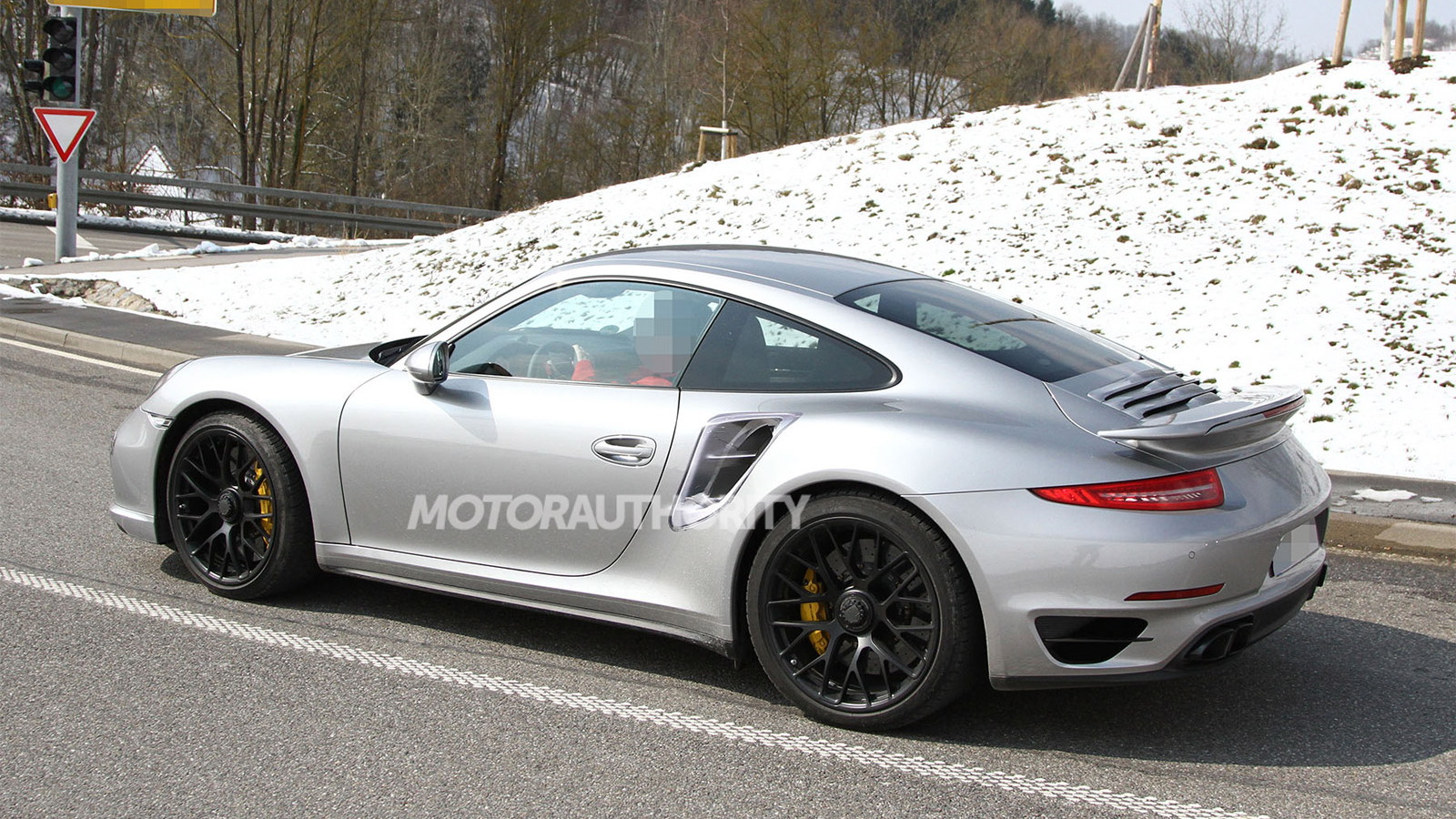 2014 Porsche 911 Turbo spy shots