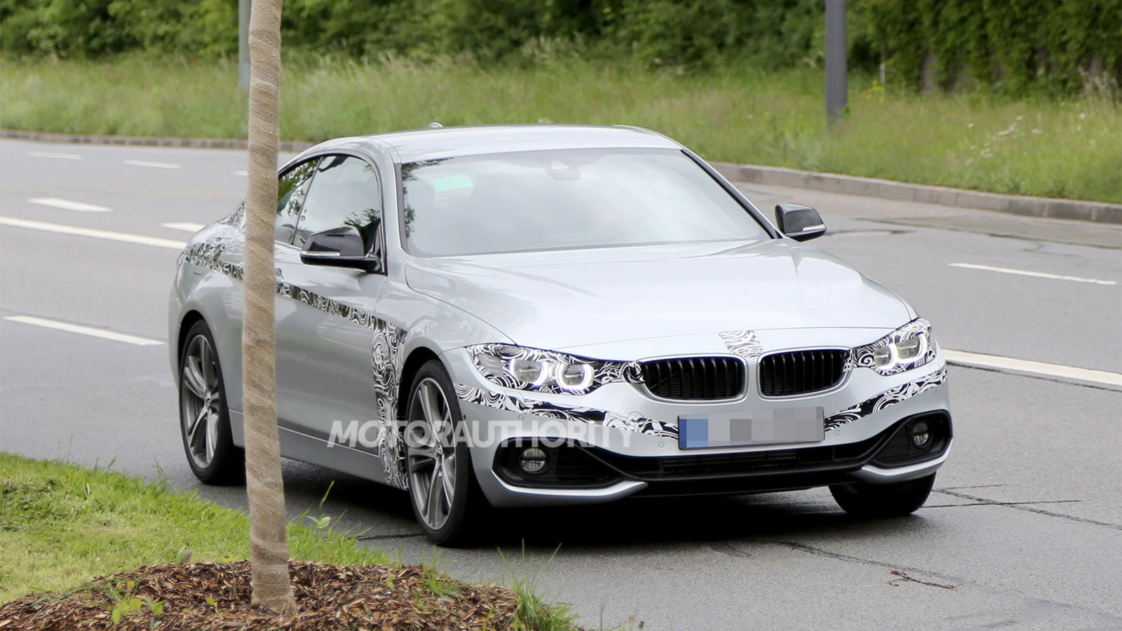 2014 BMW 4-Series Coupe spy shots