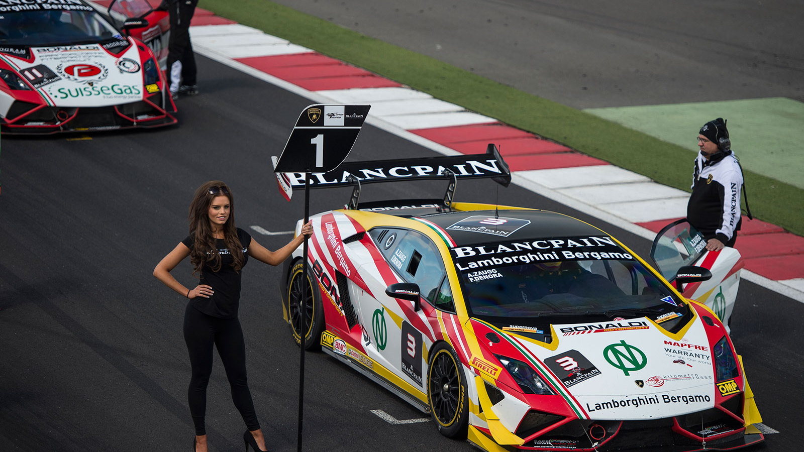 2013 Lamborghini Blancpain Super Trofeo action