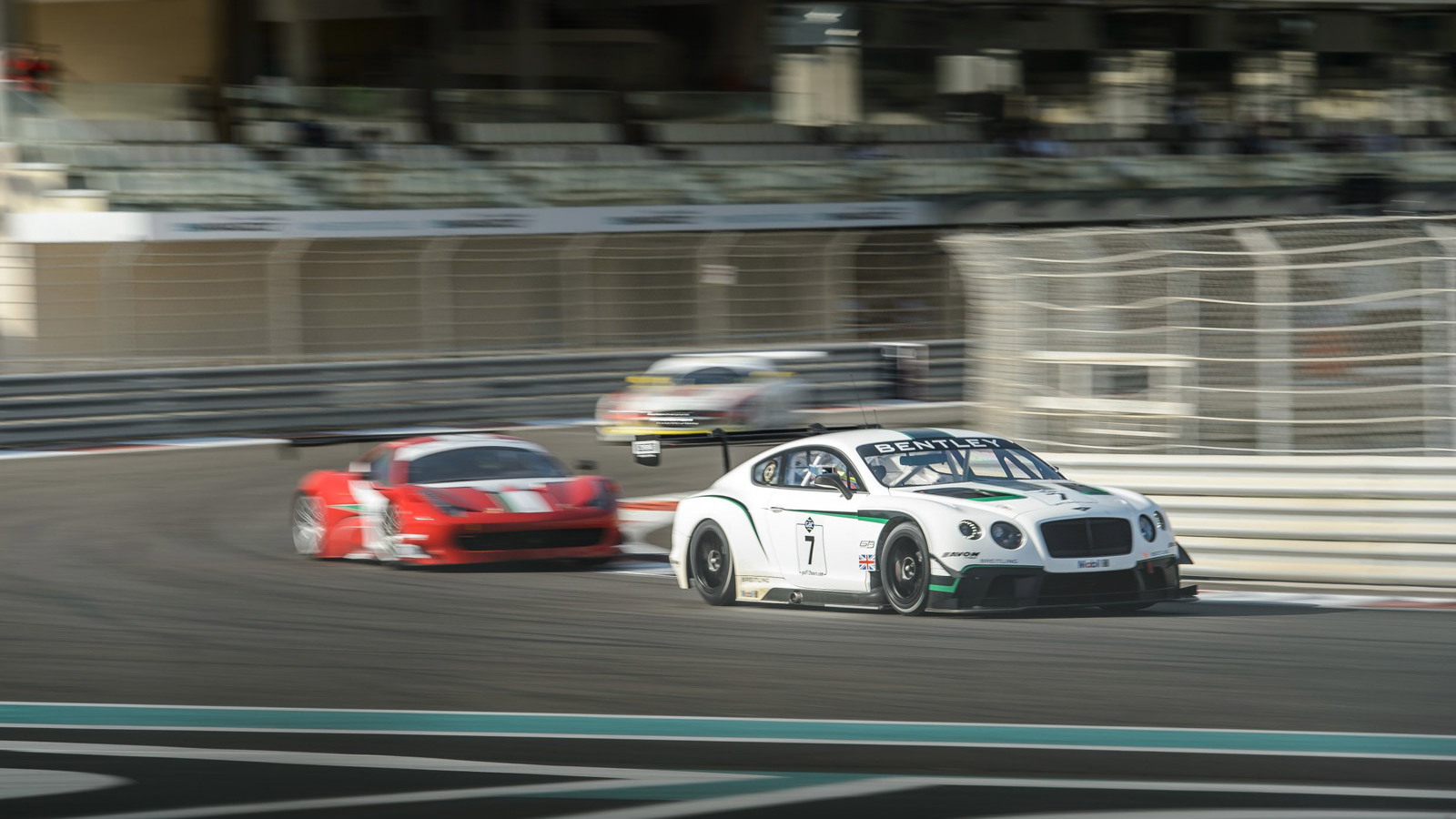 2014 Bentley Continental GT3 at the 2013 Gulf 12 Hours of Abu Dhabi